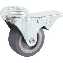 vidaXL Ruedas giratorias con agujero pasador 4 unidades 50 mm Clearance