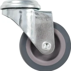 vidaXL Ruedas giratorias con agujero pasador 4 unidades 50 mm Clearance