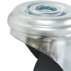 vidaXL Ruedas giratorias con agujero pasador 4 unidades 50 mm Clearance