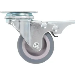 vidaXL Ruedas giratorias con frenos dobles 4 unidades 50 mm Clearance