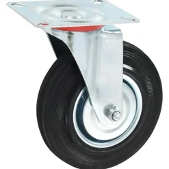 vidaXL Manipulación De Materiales-Ruedas giratorias 4 unidades 125 mm