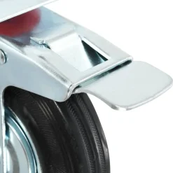 vidaXL Manipulación De Materiales-Ruedas giratorias 4 unidades 125 mm