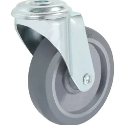 vidaXL Ruedas giratorias con agujero pasador 4 unidades 100 mm Outlet