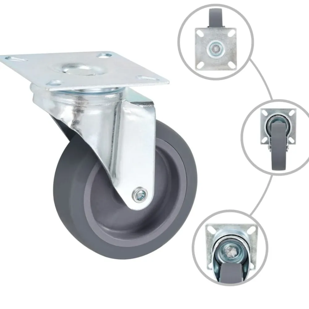 vidaXL Ruedas giratorias 4 unidades 75 mm Online