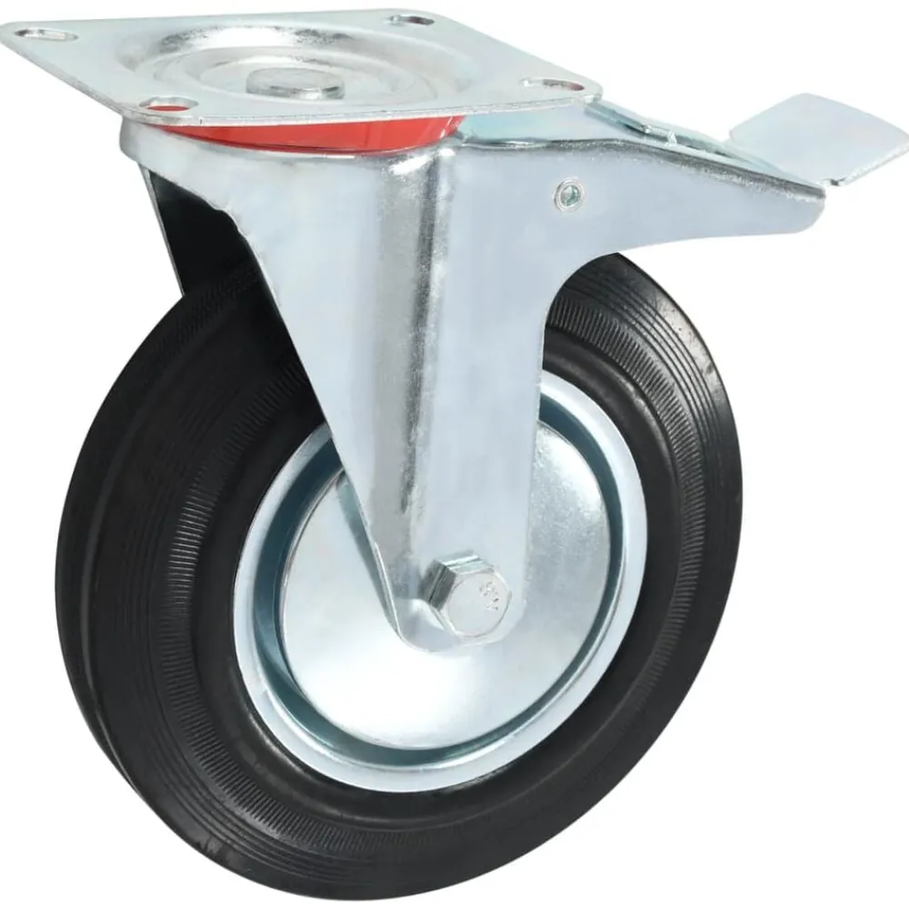 vidaXL Ruedas giratorias 4 unidades 200 mm Online