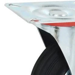 vidaXL Manipulación De Materiales-Ruedas giratorias 4 unidades 125 mm