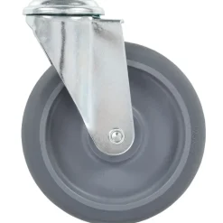vidaXL Ruedas giratorias con agujero pasador 4 unidades 125 mm Best