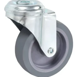 vidaXL Ruedas giratorias con agujero pasador 4 unidades 75 mm Discount