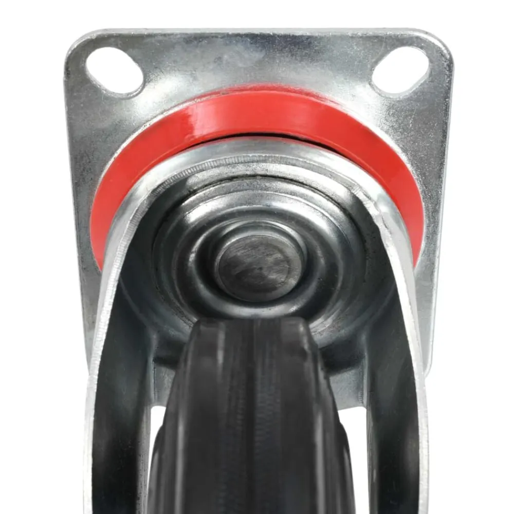 vidaXL Ruedas giratorias 4 unidades 200 mm Outlet
