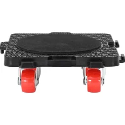 vidaXL Ruedas para muebles (4 unidades, con elevador), color negro, 13,5 x 13,5 x 4,2 cm, 300 kg Sale