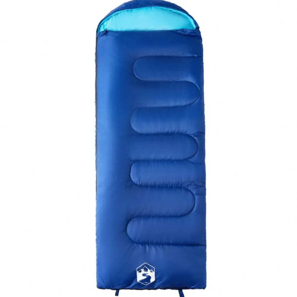 vidaXL Actividades Al Aire Libre-Saco de dormir de camping para adultos 3-4 estaciones
