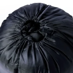 vidaXL Saco de dormir de camping para adultos 3 estaciones Negro y rojo Hot