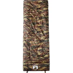 vidaXL Saco de dormir de camping para adultos 3 estaciones Camuflaje Discount