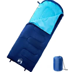 vidaXL Actividades Al Aire Libre-Saco de dormir de camping para adultos 3-4 estaciones
