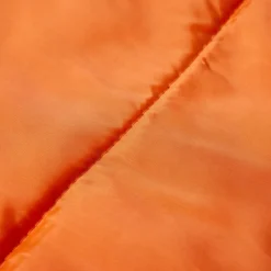 vidaXL Saco de dormir tipo momia de camping para adultos 3 estaciones Naranja y negro Best