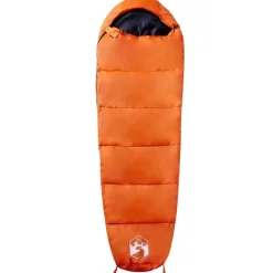vidaXL Actividades Al Aire Libre-Saco de dormir tipo momia de camping para adultos 3 estaciones