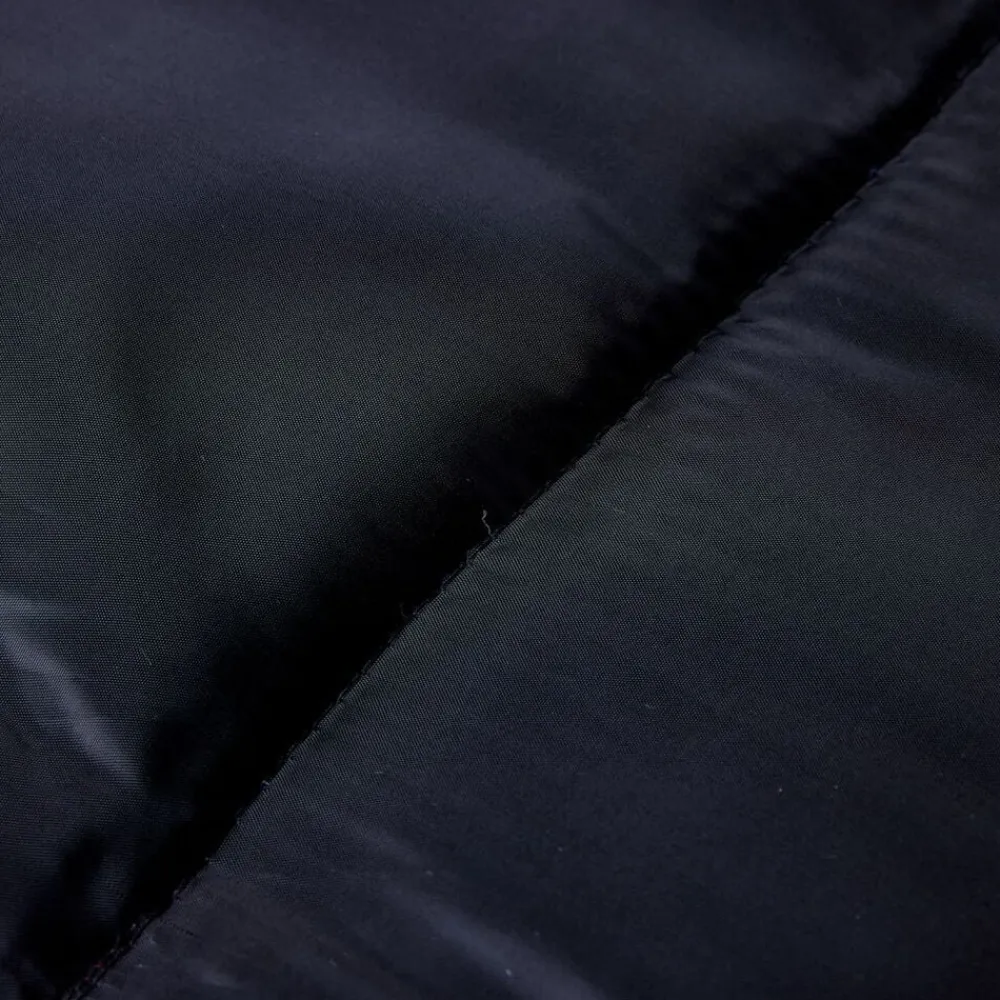 vidaXL Saco de dormir tipo momia de camping para adultos 3 estaciones Negro y rojo Hot