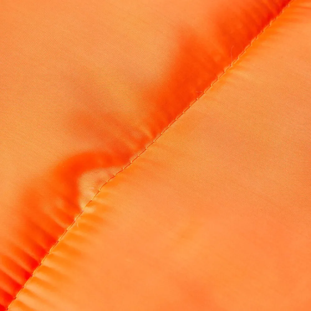 vidaXL Saco de dormir tipo momia de camping para adultos 3 estaciones Naranja y negro Best