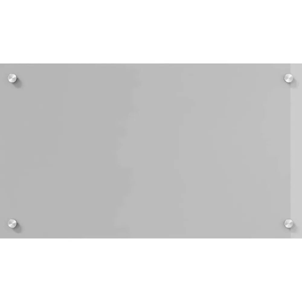 vidaXL Salpicadero de cocina 2 pcs 70 x 40 cm Gris claro Discount