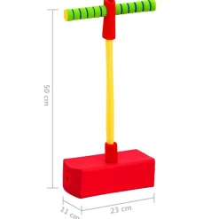 vidaXL Saltador de palo de pogo para niños 50 cm