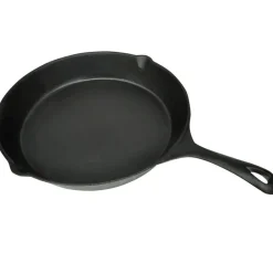 vidaXL Sartén parrilla de hierro fundido 30 cm redonda Hot