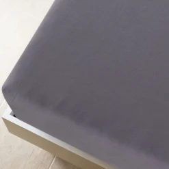 vidaXL Sábana bajera jersey algodón 90x200 cm Antracita Sale