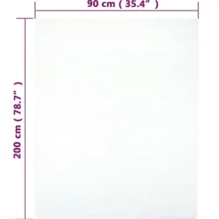 vidaXL Ropa De Casa-Sábana bajera jersey algodón 90x200 cm
