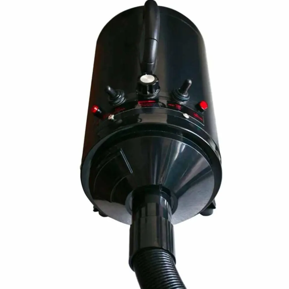 vidaXL Secador de pelo de perro con 3 boquillas negro 2400 W Outlet