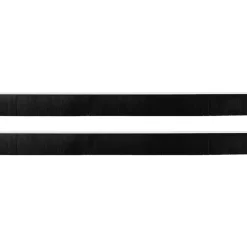 vidaXL Materiales De Construcción-Sellos de cepillo de puerta atornillables 2 pcs 100 cm
