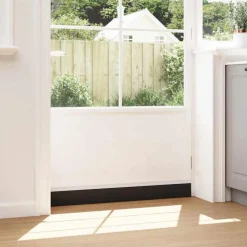 vidaXL Materiales De Construcción-Sellos de cepillo para puertas autoadhesivos 2 pcs 100 cm