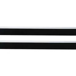 vidaXL Materiales De Construcción-Sellos de cepillo para puertas autoadhesivos 2 pcs 100 cm