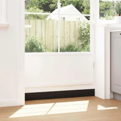 vidaXL Materiales De Construcción-Sellos de cepillo para puertas autoadhesivos 2 pcs 100 cm