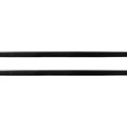 vidaXL Materiales De Construcción-Sellos de cepillo de puerta atornillables 2 pcs 100 cm