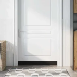 vidaXL Materiales De Construcción-Sellos de cepillo de puerta atornillables 6 pcs 100 cm