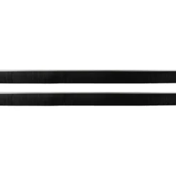 vidaXL Materiales De Construcción-Sellos de cepillo para puertas autoadhesivos 2 pcs