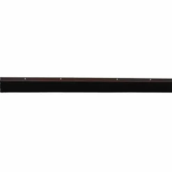 vidaXL Sellos de cepillo de puerta atornillables 2 pcs Marrón 100 cm Marr&oacute;n Clearance