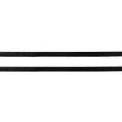 vidaXL Materiales De Construcción-Sellos de cepillo para puertas autoadhesivos 2 pcs 100 cm