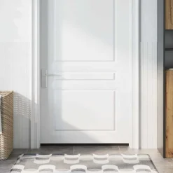 vidaXL Materiales De Construcción-Sellos de cepillo para puertas autoadhesivos 2 pcs 100 cm