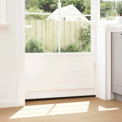 vidaXL Materiales De Construcción-Sellos de cepillo para puertas autoadhesivos 2 pcs 100 cm