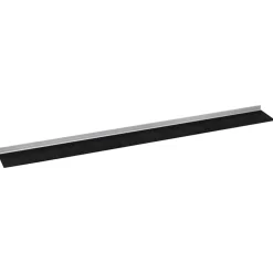 vidaXL Materiales De Construcción-Sellos de cepillo para puertas autoadhesivos 2 pcs