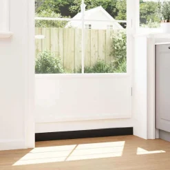 vidaXL Sellos de cepillo de puerta atornillables 2 pcs 100 cm Plateado Outlet