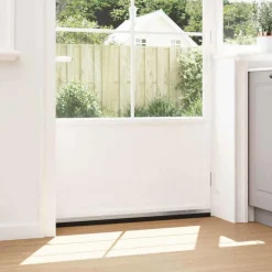 vidaXL Materiales De Construcción-Sellos de cepillo de puerta atornillables 2 pcs 100 cm