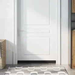 vidaXL Materiales De Construcción-Sellos de cepillo de puerta atornillables 2 pcs 100 cm