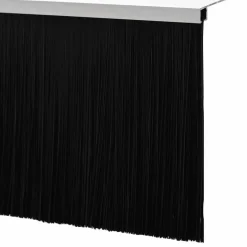 vidaXL Materiales De Construcción-Sellos de cepillo de puerta atornillables 2 pcs 100 cm
