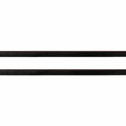 vidaXL Sellos de cepillo de puerta atornillables 2 pcs Marrón 100 cm Marrón Outlet