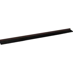 vidaXL Sellos de cepillo para puertas autoadhesivos 2 pcs Marrón Marr&oacute;n Clearance