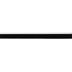 vidaXL Materiales De Construcción-Sellos de cepillo de puerta atornillables 2 pcs 100 cm