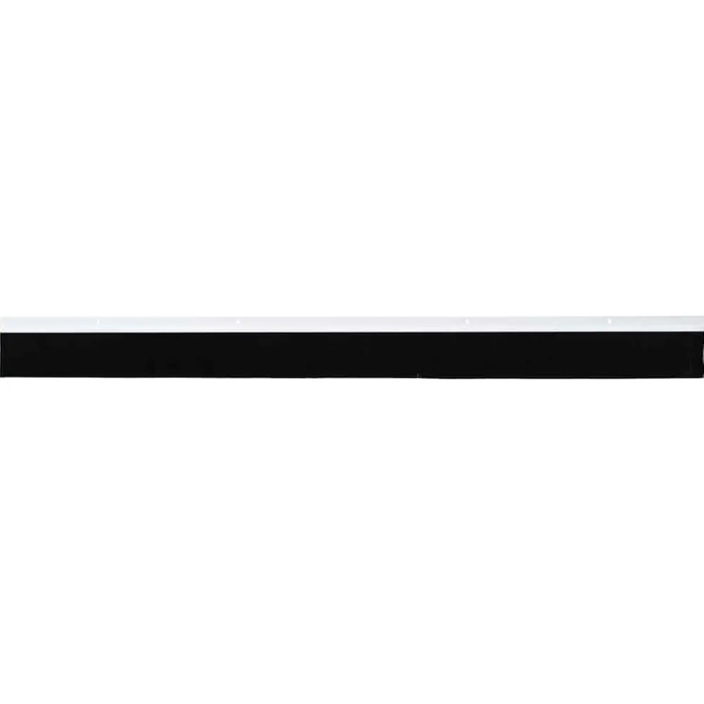 vidaXL Materiales De Construcción-Sellos de cepillo de puerta atornillables 2 pcs 100 cm