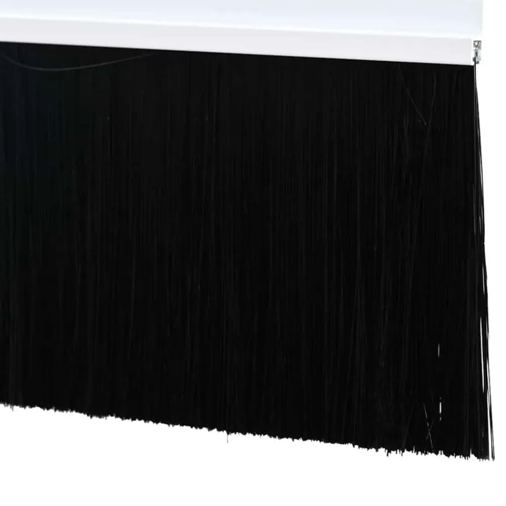 vidaXL Materiales De Construcción-Sellos de cepillo de puerta atornillables 2 pcs 100 cm