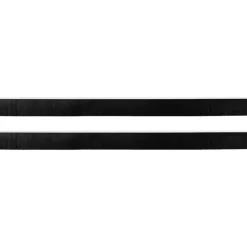 vidaXL Sellos de cepillo para puertas autoadhesivos 2 pcs 100 cm White Best